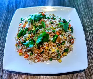 Cơm chiên chay tại Saigon Vegan, Garden Grove, CA