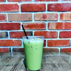 Trà Thái xanh đá tại Saigon Vegan, Garden Grove, CA